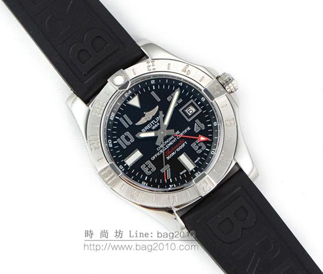 breitling手錶 百年靈復仇者二代世界時間腕表 百年靈自動上弦機械男表 百年靈高端男表  hds1627